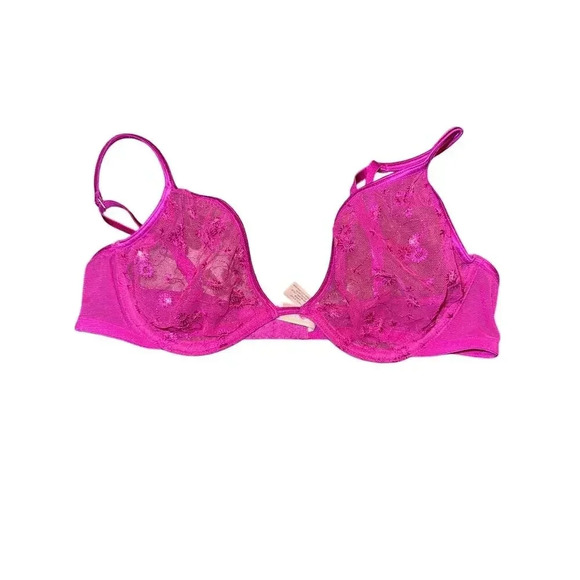 VICTORIAS SECRET sexy lace bra 36B - Picture 1 of 5